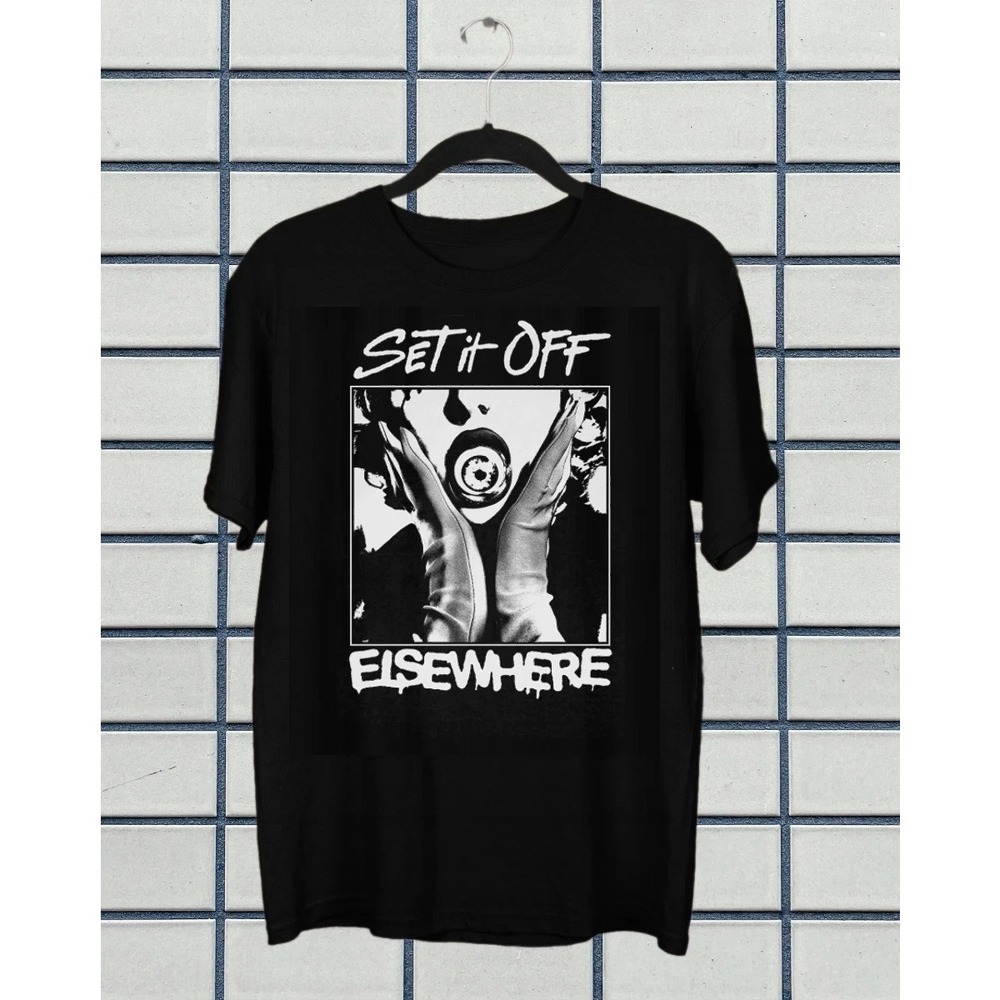 Set It Off Band Else Where Black T-shirt